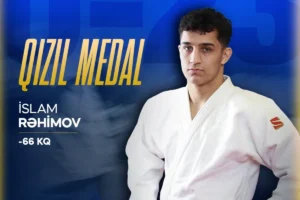 İslam Rəhimov İtaliyada Avropa çempionu oldu: <span class=