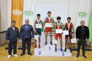 Naxçıvanda sərbəst güləş üzrə birincilik keçirildi- <span class=