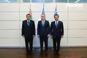 Azərbaycan, Özbəkistan və Türkmənistan XİN başçıları görüşüblər